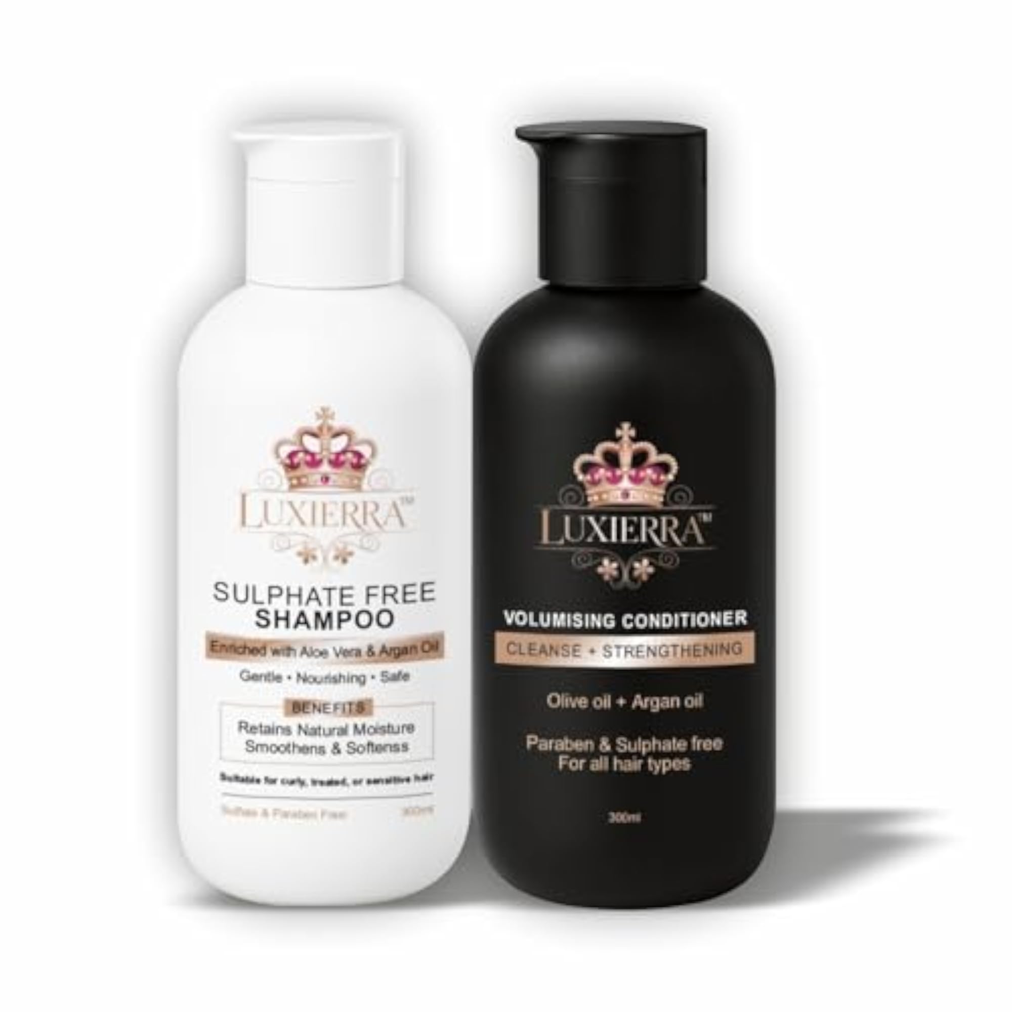 Sulphate-Free Shampoo & Conditioner Set, 300ml Each